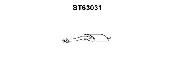 VENEPORTE ST63031 Middle Silencer